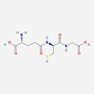 (R)-2-Amino-5-(((S)-1-((carboxymethyl)amino)-3-mercapto-1-oxopropan-2-yl)amino)-5-oxopentanoic acid
