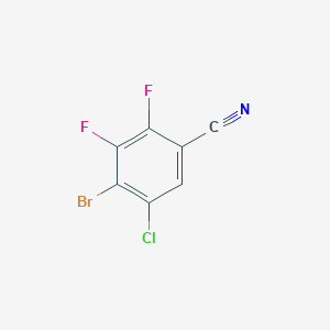 4-Bromo-5-chloro-2,3-difluorobenzonitrile
