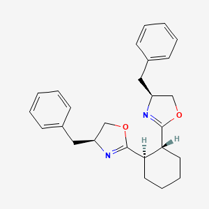 (1R,2R)-1,2-Bis((S)-4-Benzyl-4,5-dihydrooxazol-2-yl)cyclohexane