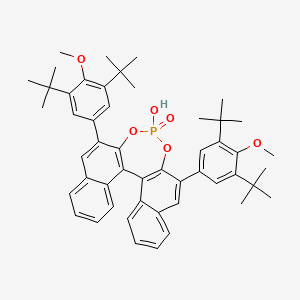 (11bS)-2,6-Bis[3,5-bis(1,1-dimethylethyl)-4-methoxyphenyl]-4-hydroxy-4-oxide-dinaphtho[2,1-d:1',2'-f][1,3,2]dioxaphosphepin