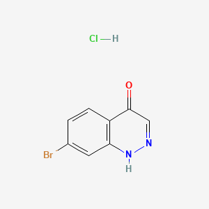 7-Bromocinnolin-4-olhydrochloride