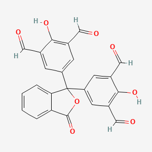5，5'-(3-Oxo-1，3-dihydroisobenzofuran-1，1-diyl)bis(2-hydroxyisophthalaldehyde)