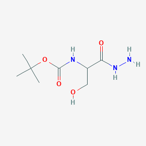 (S)-2-(Boc-amino)-3-hydroxypropanehydrazide