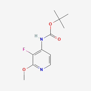 tert-Butyl (3-fluoro-2-methoxypyridin-4-yl)carbamate