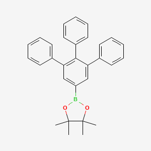 4，4，5，5-Tetramethyl-2-(6'-phenyl-[1，1':2'，1''-terphenyl]-4'-yl)-1，3，2-dioxaborolane