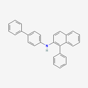 N-[1，1′-Biphenyl]-4-yl-1-phenyl-2-naphthalenamine