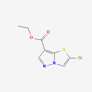 Ethyl 2-bromopyrazolo[5，1-b]thiazole-7-carboxylate