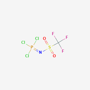 [(Trifluoromethyl)sulfonyl]phosphorimidoyl Trichloride
