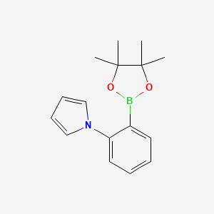 1-(2-(4,4,5,5-Tetramethyl-1,3,2-dioxaborolan-2-yl)phenyl)-1H-pyrrole