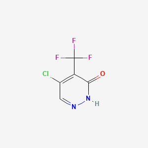 5-Chloro-4-(trifluoromethyl)pyridazin-3(2H)-one