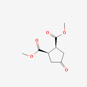 cis-Dimethyl 4-oxocyclopentane-1,2-dicarboxylate