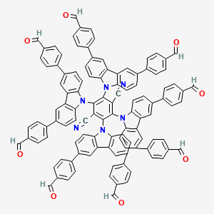 2，3，5，6-Tetrakis[3，6-bis(4-formylphenyl)-9H-carbazol-9-yl]-1，4-benzenedicarbonitrile