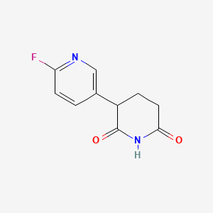 3-(6-Fluoropyridin-3-yl)piperidine-2，6-dione