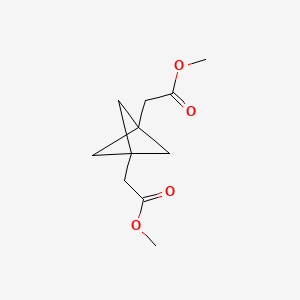 Dimethyl 2,2'-(Bicyclo[1.1.1]pentane-1,3-diyl)diacetate