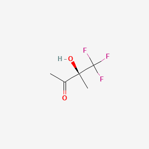 (3S)-4,4,4-Trifluoro-3-hydroxy-3-methyl-2-butanone
