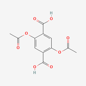 2,5-Bis(acetyloxy)-1,4-benzenedicarboxylic acid