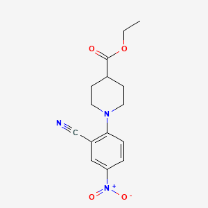 Ethyl 1-(2-Cyano-4-Nitrophenyl)Piperidine-4-Carboxylate