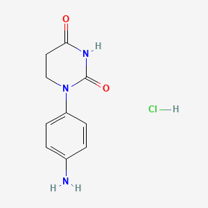 1-(4-Aminophenyl)dihydropyrimidine-2,4(1H,3H)-dione hydrochloride
