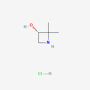 (S)-2,2-Dimethylazetidin-3-ol hydrochloride