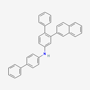 N-[1，1′-Biphenyl]-4-yl-2-(2-naphthalenyl)[1，1′-biphenyl]-4-amine