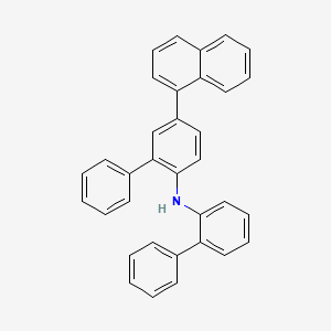 N-[1，1′-Biphenyl]-2-yl-5-(1-naphthalenyl)[1，1′-biphenyl]-2-amine
