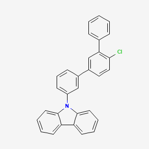 9-(4′-Chloro-[1，1′:3′，1′′-terphenyl]-3-yl)-9H-carbazole