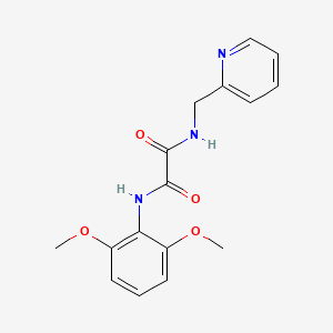 N1-(2，6-Dimethoxyphenyl)-N2-(pyridin-2-ylmethyl)oxalamide