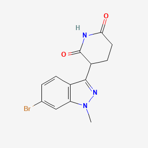 3-(6-Bromo-1-methyl-1H-indazol-3-yl)piperidine-2,6-dione