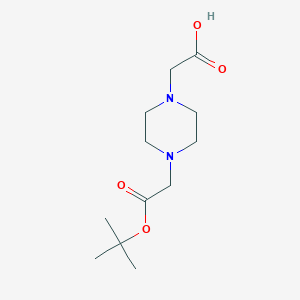 2-(4-(2-(tert-Butoxy)-2-oxoethyl)piperazin-1-yl)acetic acid
