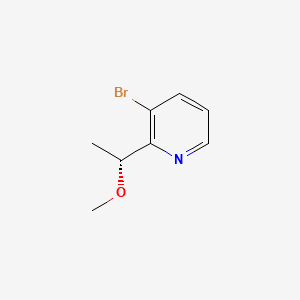 (R)-3-Bromo-2-(1-methoxyethyl)pyridine