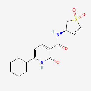 (R)-6-Cyclohexyl-N-(1，1-dioxido-2，3-dihydrothiophen-3-yl)-2-oxo-1，2-dihydropyridine-3-carboxamide