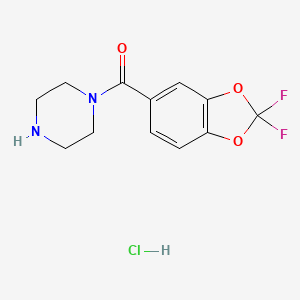(2，2-Difluorobenzo[d][1，3]dioxol-5-yl)(piperazin-1-yl)methanone hydrochloride