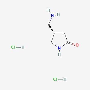 (S)-4-(Aminomethyl)pyrrolidin-2-one dihydrochloride