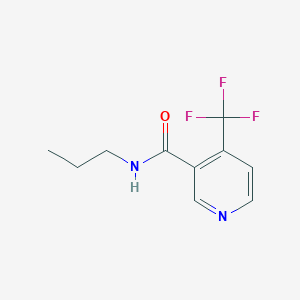 N-Propyl-4-(trifluoromethyl)nicotinamide