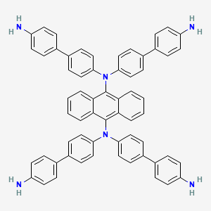 N4，N4'-(Anthracene-9，10-diyl)bis(N4-(4'-amino-[1，1'-biphenyl]-4-yl)-[1，1'-biphenyl]-4，4'-diamine)