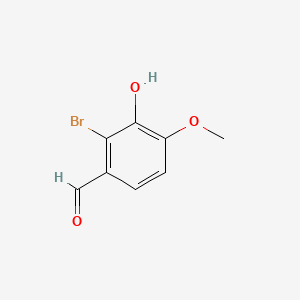 2-Bromo-3-hydroxy-4-methoxybenzaldehyde