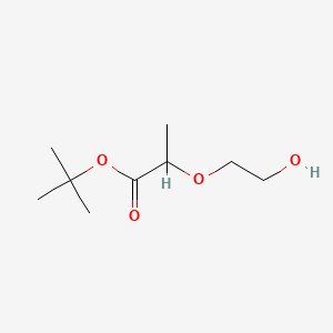 tert-Butyl 2-(2-hydroxyethoxy)propanoate