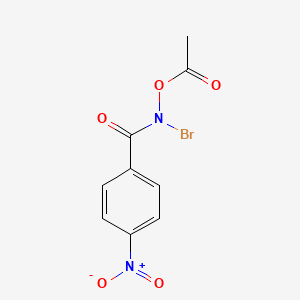 N-Acetoxy-N-bromo-4-nitrobenzamide