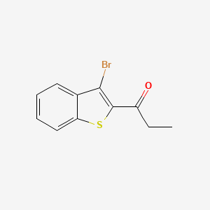 1-(3-bromobenzo[b]thiophen-2-yl)propan-1-one