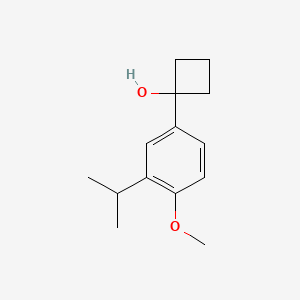 1-(3-isopropyl-4-methoxyphenyl)cyclobutanol