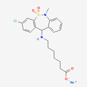 Tianeptine, sodium salt