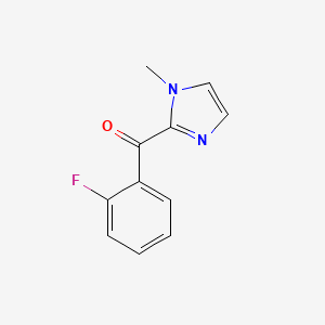 (2-Fluorophenyl)(1-methyl-1H-imidazol-2-yl)methanone