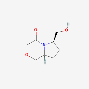 (6R，8aR)-6-(Hydroxymethyl)tetrahydro-1H-pyrrolo[2，1-c][1，4]oxazin-4(3H)-one