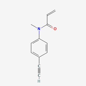 N-(4-ETHYNYLPHENYL)-N-METHYLACRYLAMIDE