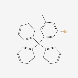 9-(3-Bromo-5-methylphenyl)-9-phenyl-9H-fluorene