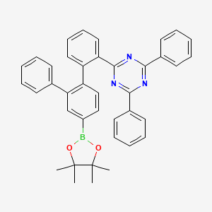 2，4-Diphenyl-6-(4'-(4，4，5，5-tetramethyl-1，3，2-dioxaborolan-2-yl)-[1，1':2'，1''-terphenyl]-2-yl)-1，3，5-triazine