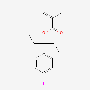 3-(4-Iodophenyl)pentan-3-yl methacrylate