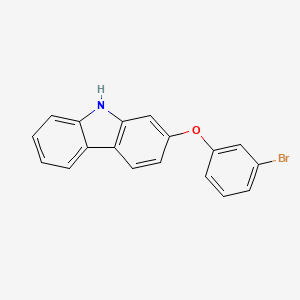 2-(3-Bromophenoxy)-9H-carbazole
