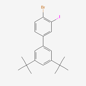 4-Bromo-3',5'-di-tert-butyl-3-iodo-1,1'-biphenyl