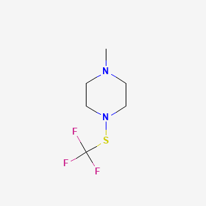 1-Methyl-4-[(trifluoromethyl)thio]piperazine